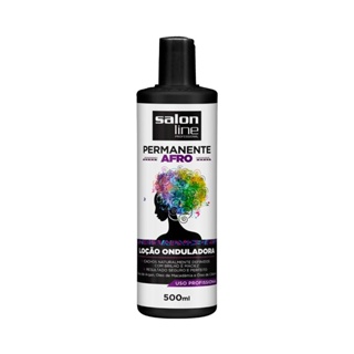 Loção Onduladora Permanente Afro Salon Line 500ml