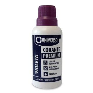 Corante Universo violeta frasco cor 50ml