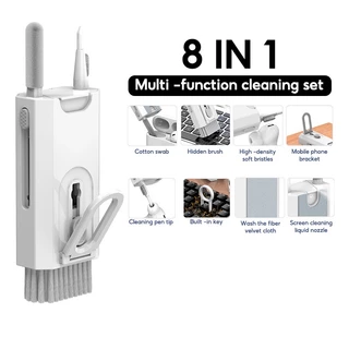 Kit Escova De Limpeza 8 Em 1 De Teclado De Computador Escova Fones De Ouvido Caneta Para Ferramentas em Oferta na Shopee