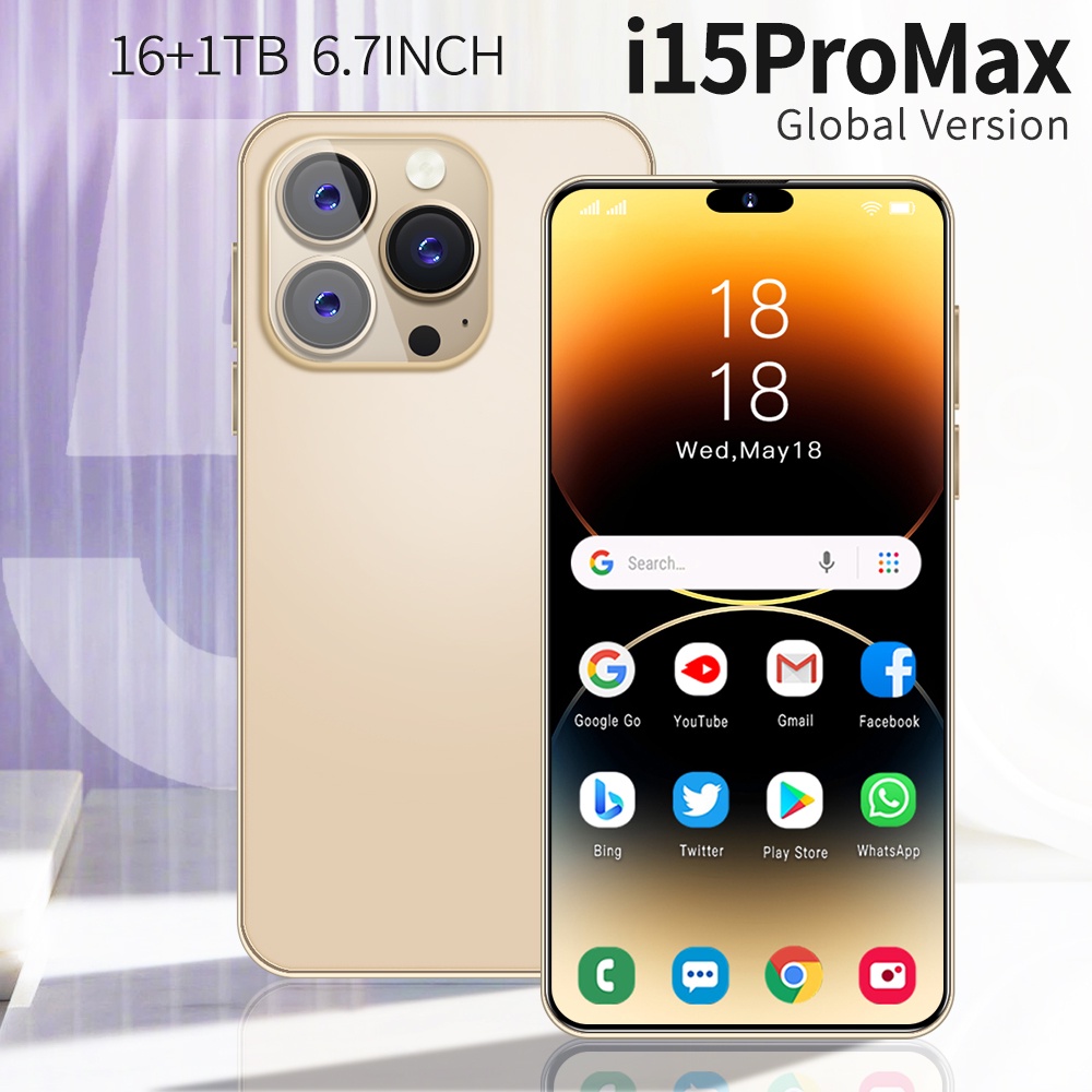 Brand New 》 i15 ProMax Android Nova Marca 12GB 128GB/256GB/512GB ...