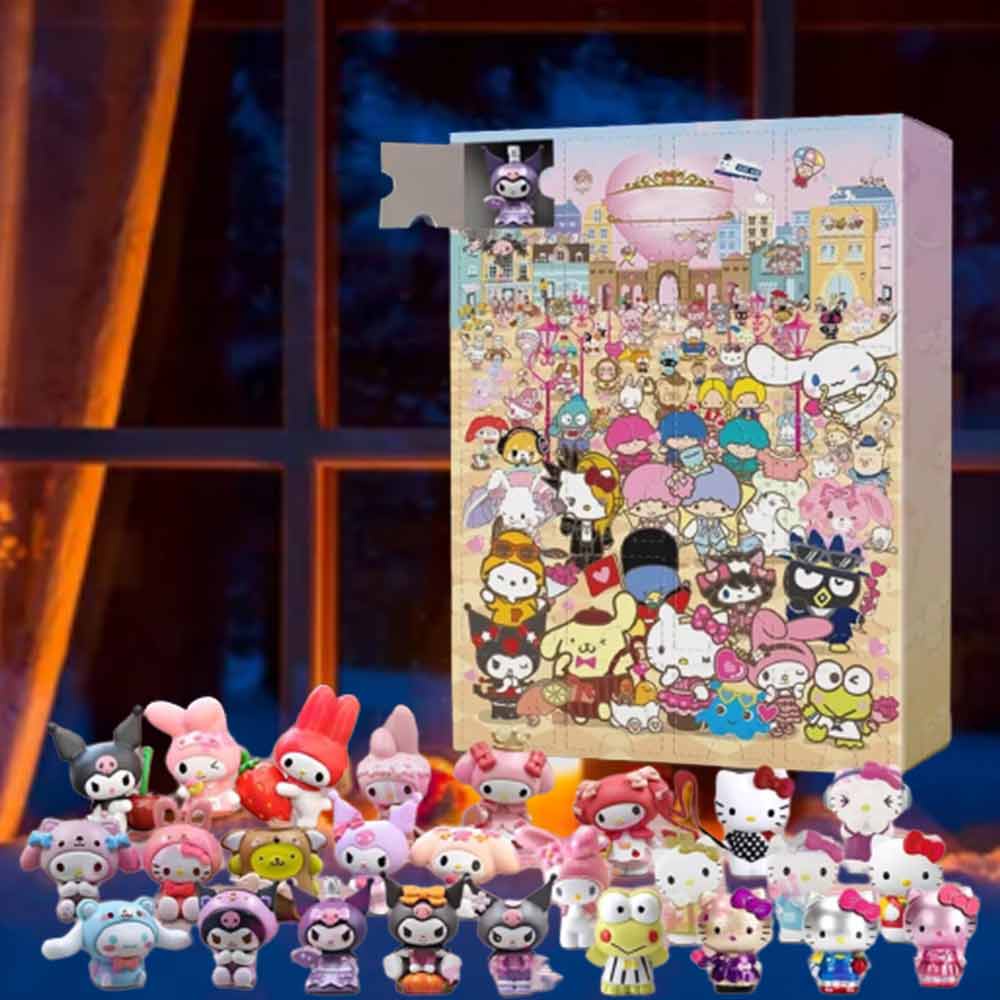 Hello Kitty & Friends Advent Calendar Christmas Countdown Gifts- Kuromi Box