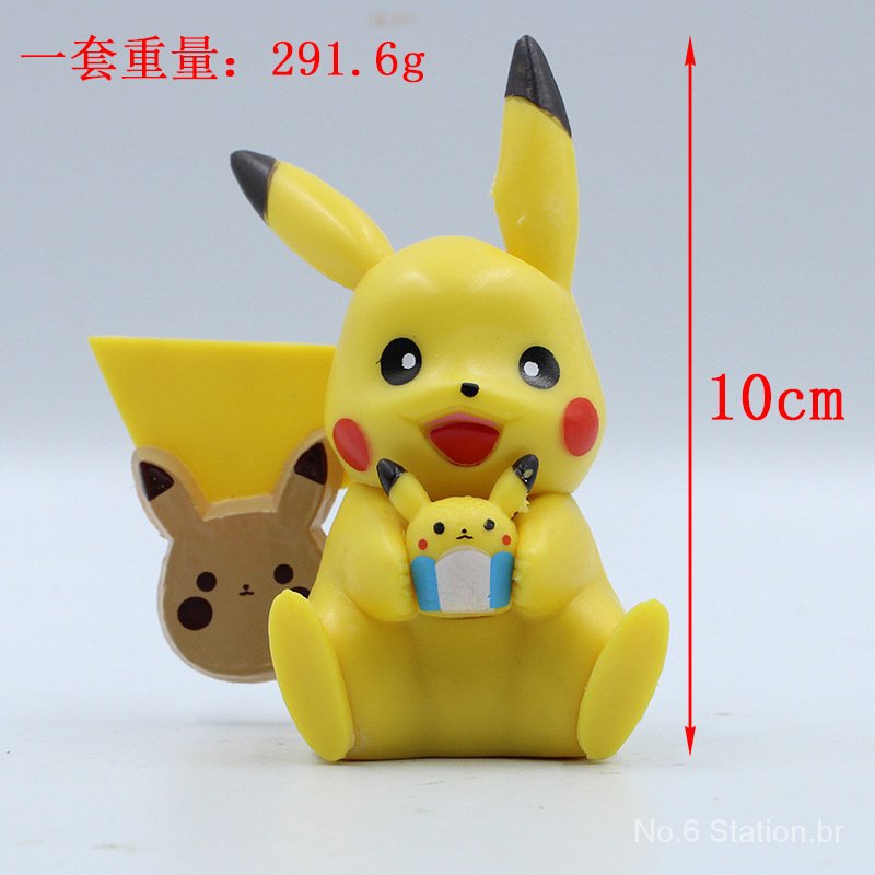 Pikachu, pokemon elétrico. Valor R$1,00 (1 unidade)