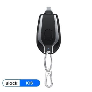 Carregador De Chaveiro Portátil | 1500mAh Ultra-Compacto Mini Pacote De Bateria Carregamento Rápido