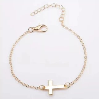 Pulseira com Cruz Simples