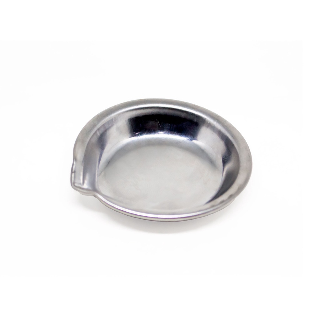 Recipiente de Metal Redondo com Bocal para Mistura de Tinta - Pintura