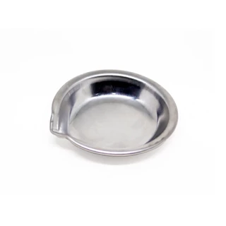 Recipiente de Metal Redondo com Bocal para Mistura de Tinta - Pintura