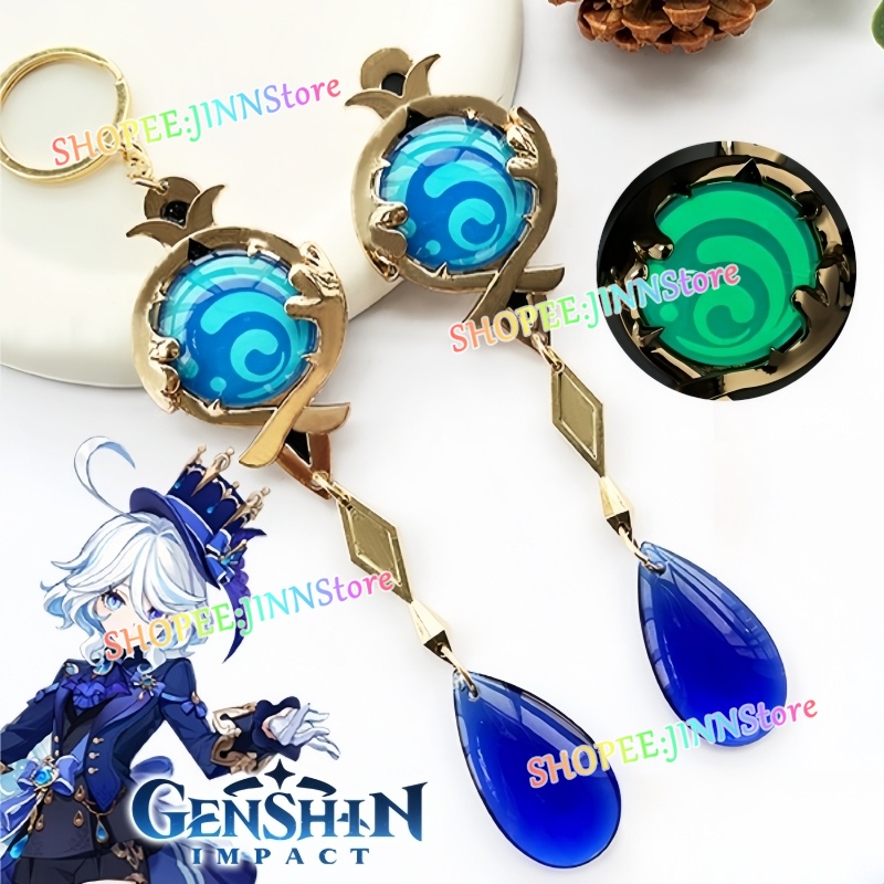 JINN-Jogo Genshin Impacto Fontaine Água Deus FURINA VISION