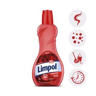 Limpador Perfumado Multiuso Encantos Amor Limpol Bombril 1L