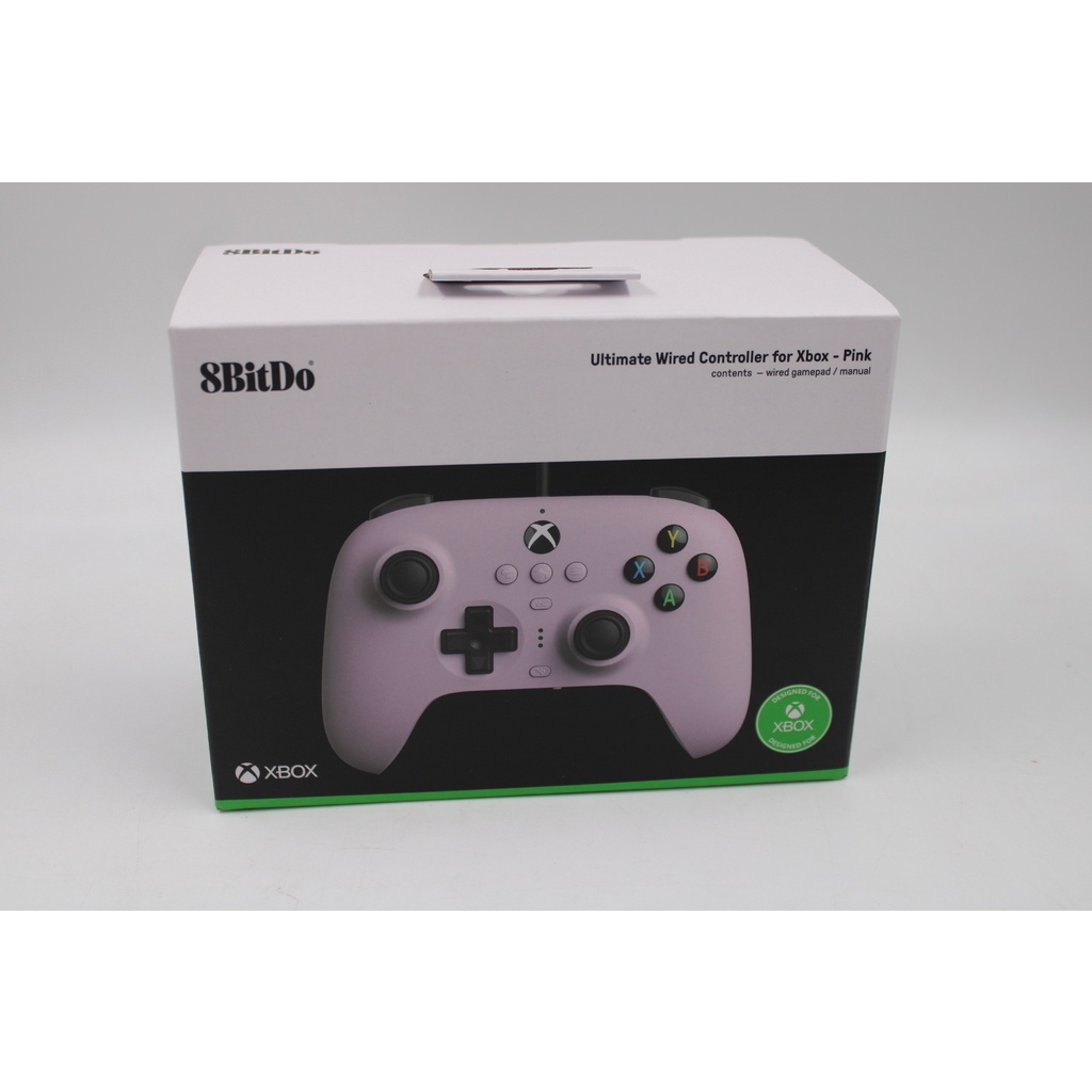 CONTROLE - 8BITDO ULTIMATE WIRED CONTROLLER PINK (1)