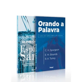 Kit 2 livros | Orando na Presença do Espirito