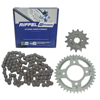 Kit Transmissão Relação Cb 300f Twister nova 2023 Riffel