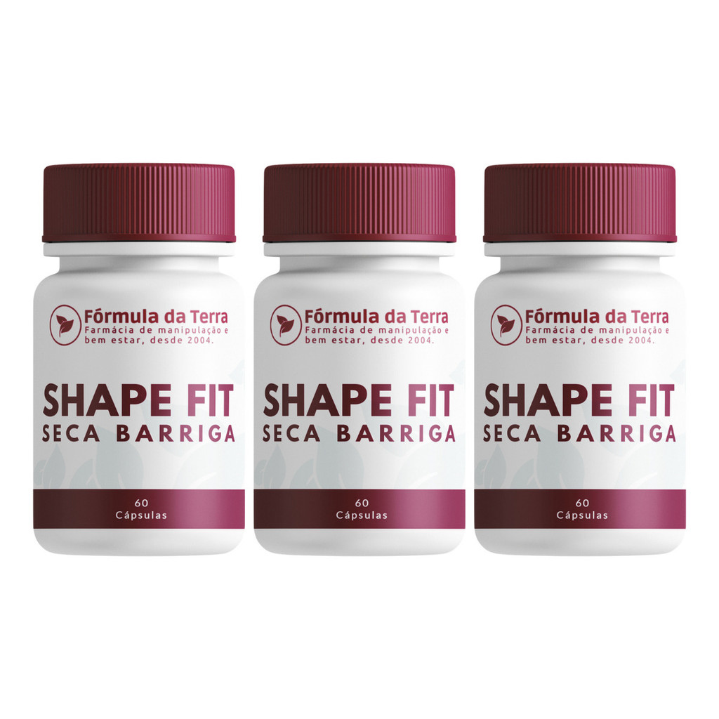 Kit Com 3 Shape Fit C/ 60 Cápsulas | Shopee Brasil