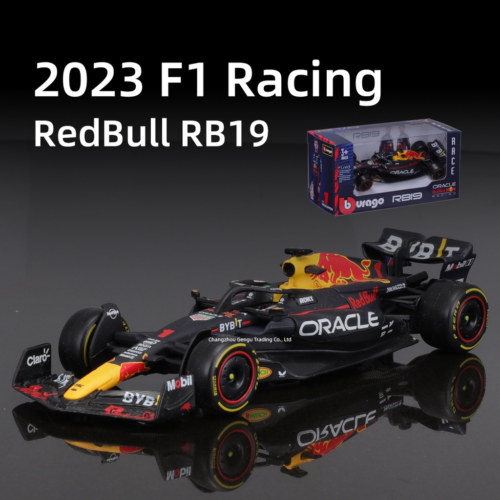 Bburago 1 : 43 2023 RB19 # 1 11 Fórmula Red Bull F1 Racing Carro De Simulação Estática Modelo Diecast Alloy