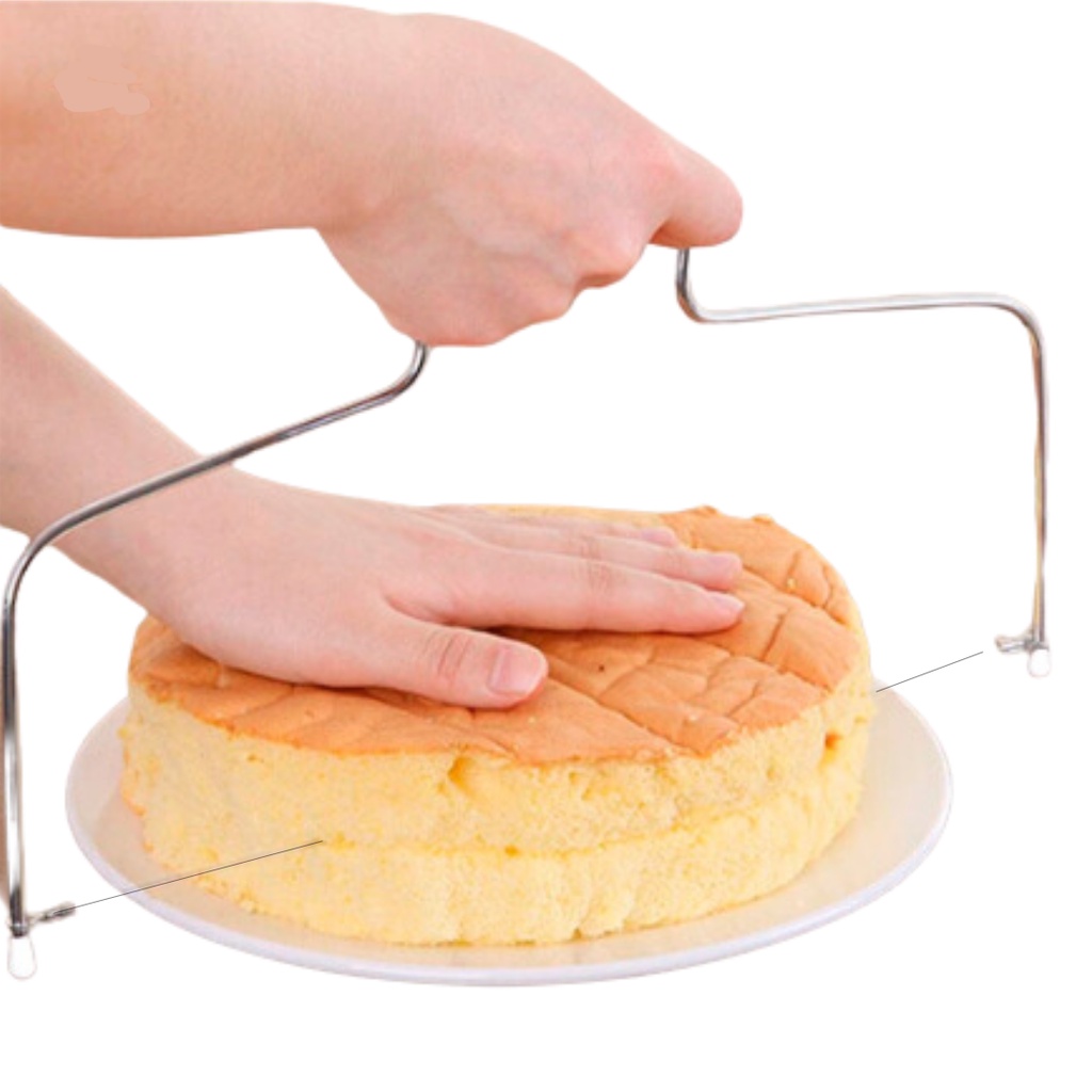 NIVELADOR E CORTADOR DE BOLO PROFISSIONAL (INOX 430) | Shopee Brasil