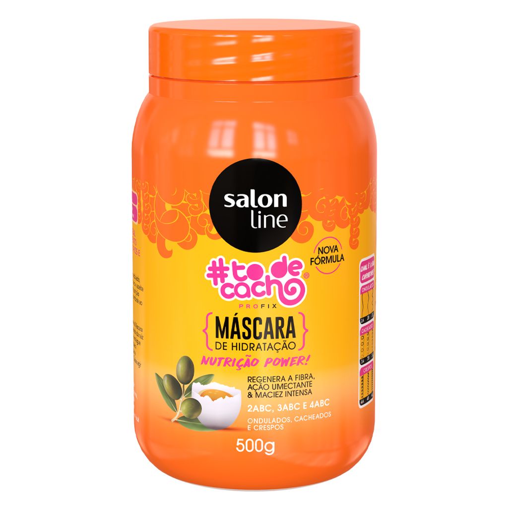 Máscara Capilar Salon Line To De Cacho Nutrição Power 500g | Shopee Brasil