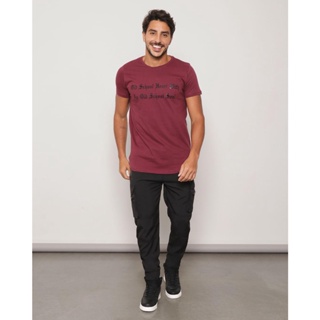 Calça Masculina Jogger Bolso Cargo Preta