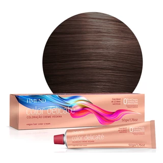 Coloração 6.7 Louro Escuro Marrom Color Delicate 50g Amend