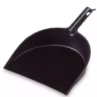 Mini Pá Cabo Curto Em Plástico PVC Para Lixo Preto Multiuso em Oferta na Shopee