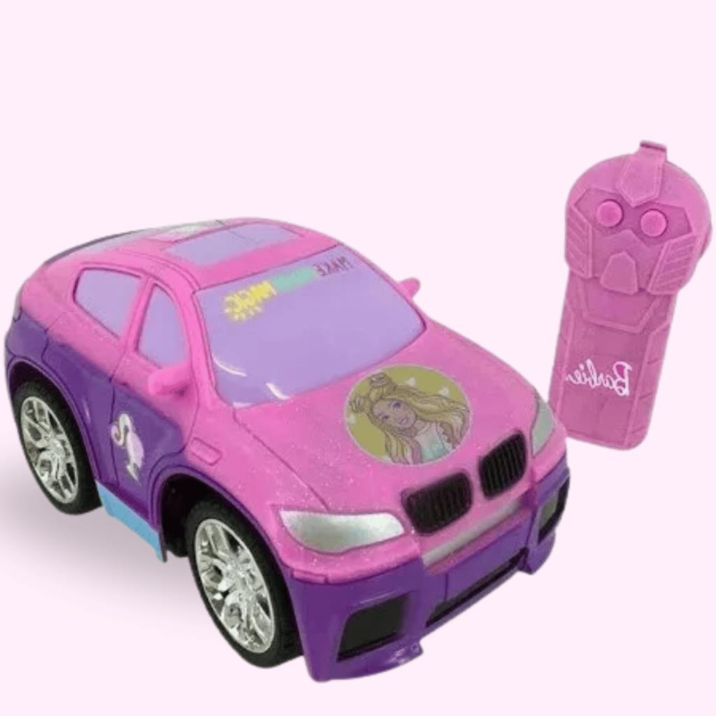 Carro de controle remoto - Brinquedo de carro rosa do rc para meninas,  escala B 1:20