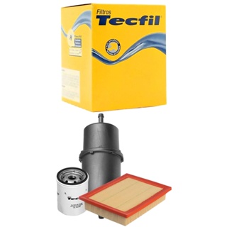 Kit Troca De Filtros Fiat Uno 1.0 8v Fire 2005 A 2015 Tecfil