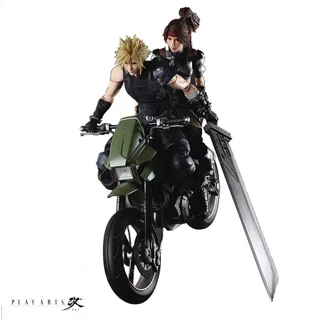 Play Arts Final Fantasy VII Remake Jessie Cloud & Motorcycle