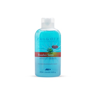 Banho a Seco Pulgoff Antipulgas e Carrapatos para Cães e Gatos Mundo Animal 500g