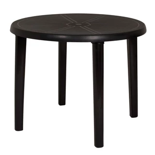 Mesa Mor 15151451 Plástica Redonda Desmontável