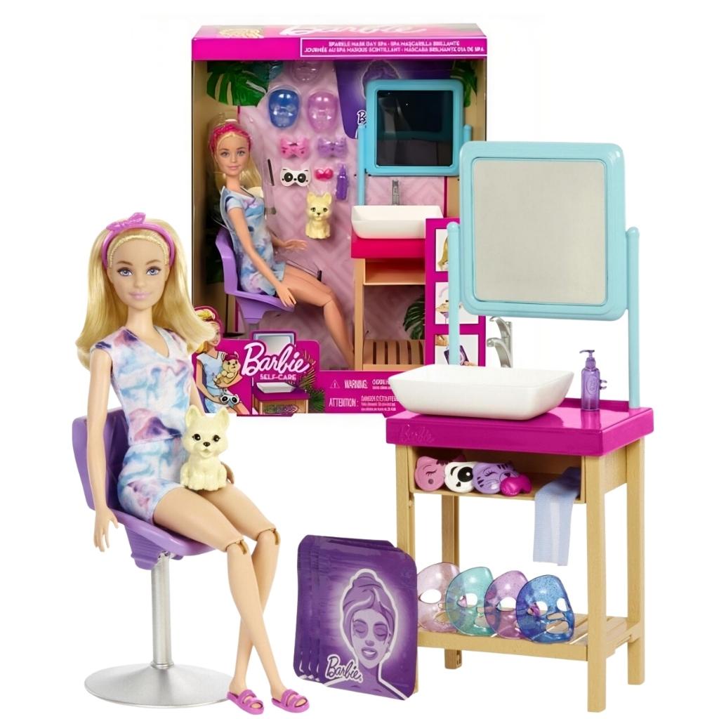 Boneca Barbie Salão De Beleza Manicure Pedicure Spa Mattel