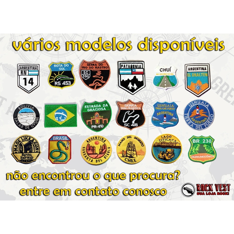 Patch Bordado Termocolante Rodovia BR 230 - Transamazônica