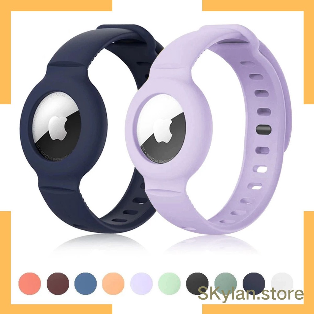 Pulseira Anti-Lost silicone Compativel para Apple AirTag