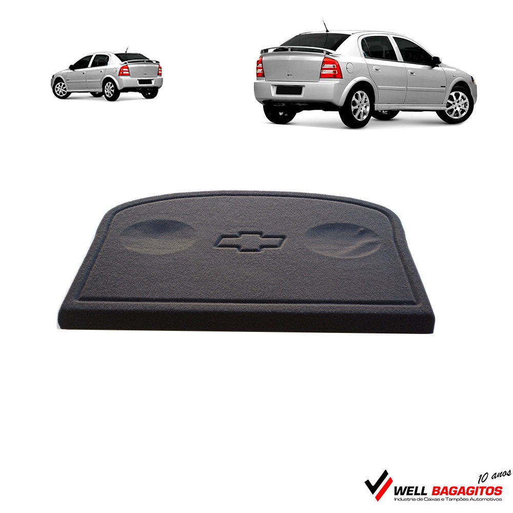 Tampão Porta Mala Astra Hacth 99 Ate2011 C/ Furo 6x9 Carpete