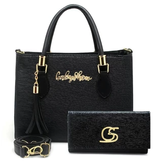Kit Bolsa Média Anjik + Carteira Feminina Gaby S