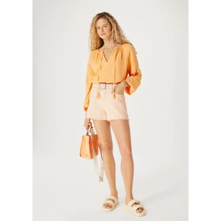 Shorts Em Sarja Feminino Eco Hering