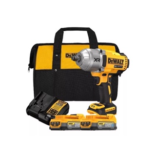 Chave De Impacto Dewalt 1/2 2 Bat Powerstack Dcf900 + Bolsa