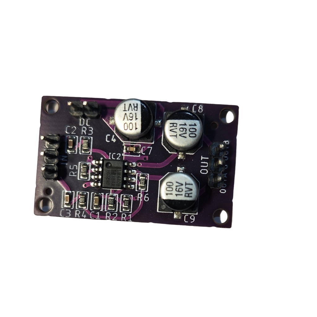 LM4808 amplificador para fone ouvido estéreo pré-amplificador