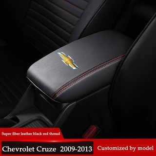 Centro De Interior Do Carro Console De Armas Cobertura Da Caixa De Microfibra Adesivo De Couro Para Chevrolet Malibu X1 Cruze Equinox Cavalier 2009-2021