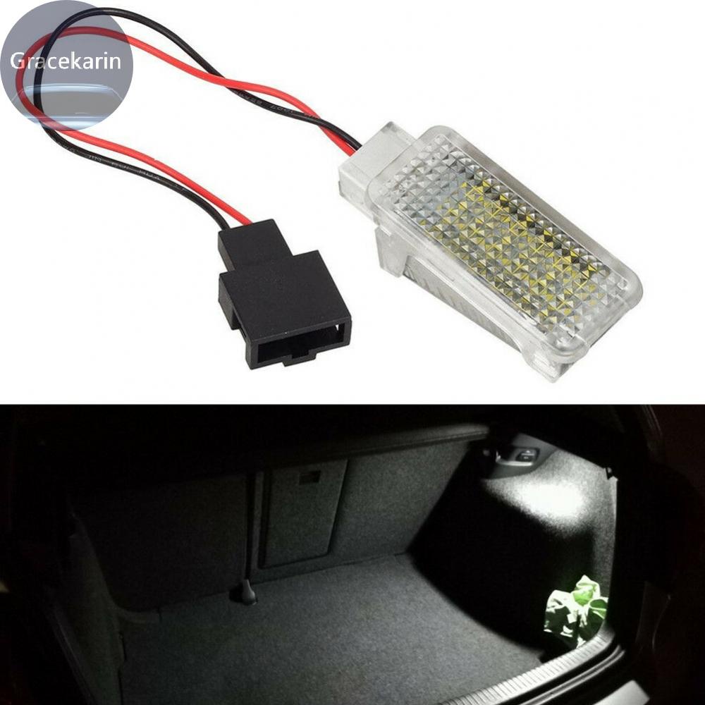 【 GRCEKRIN 】 LED Luz De Porta-Malas 6000K Compartimento De Bagagem Branca 126LM 3528 SMD