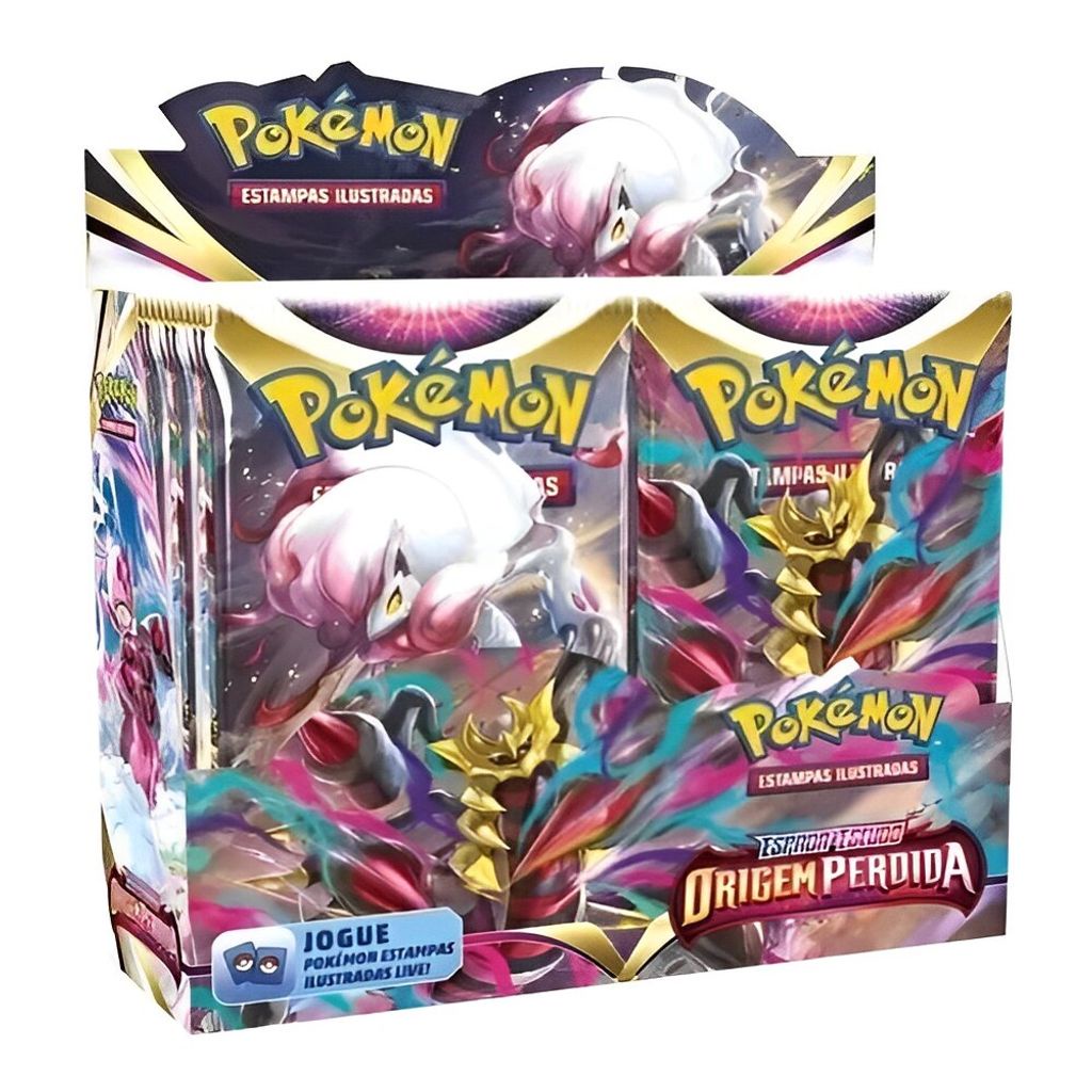 Booster Box Lacrado Espada Escudo Origem Perdida 36 Boosters | Shopee ...
