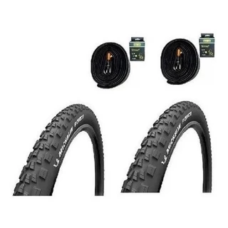 2x Pneus 29 Michelin Force Access Line 2.25 + 2 Câmara Bike