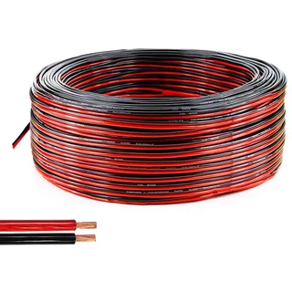 16 Metros Fio Som Automotivo Alto Falante  Bicolor 0,75mm em Oferta na Shopee