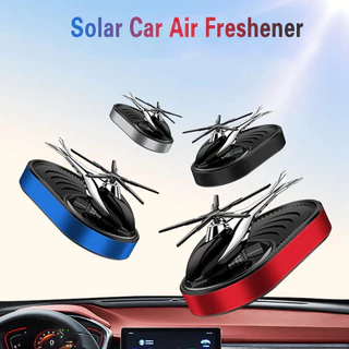 Helicóptero Solar Para Carros Limpadores De Ar Rotativos Automóveis Ornamentos Interiores De