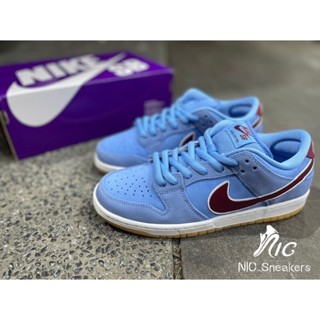 TÊNIS NIKE SB DUNK LOW PRO ISO  COURT PURPLE  BRANCO/ROXO