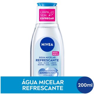 NIVEA Água Micelar Facial MicellAir Solução 7 em 1   Refrescante  200ml