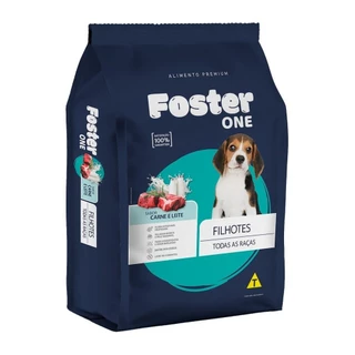 Ração Foster One Carne Leite Filhotes 10,1Kg em Oferta na Shopee