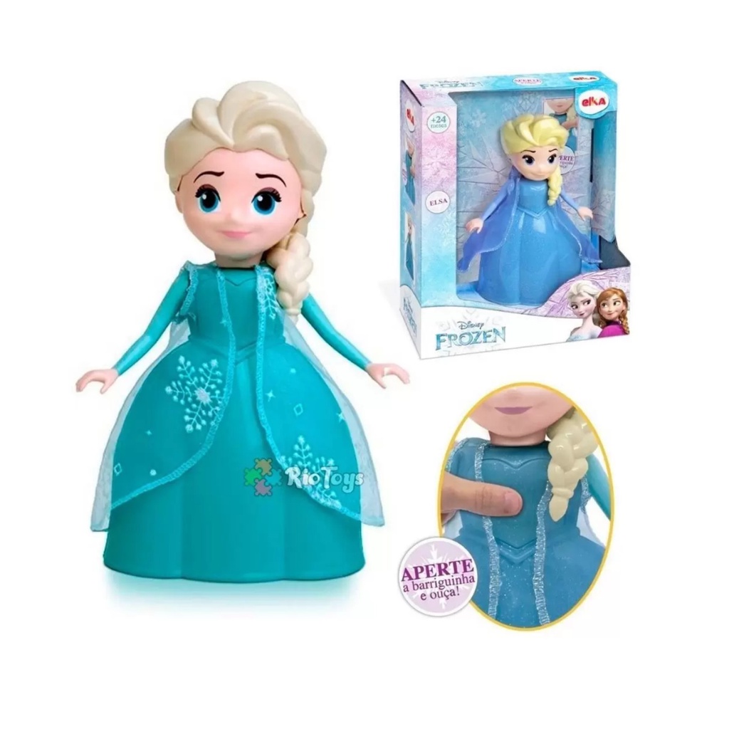 Boneca Frozen 2 - Elsa - E6709 - Hasbro - Real Brinquedos