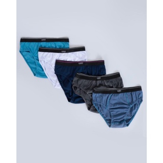 Kit 5 Cuecas Slip Street Algodão Tamanho M