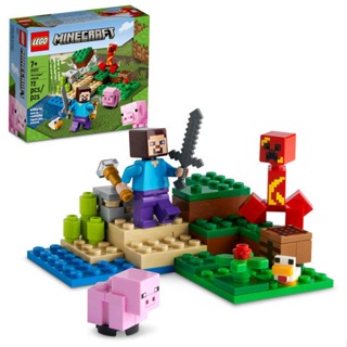 LEGO minecraft a emboscada do creeper (72 peças)