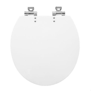 Assento Sanitário Convencional em Poliester Soft Close Sofisticato Branco Sicmol