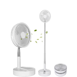 Ventilador Dobrável Portátil Piso Retrátil Usb Ajustável Adequado Para Escritório Ar Livre Viagens Camping