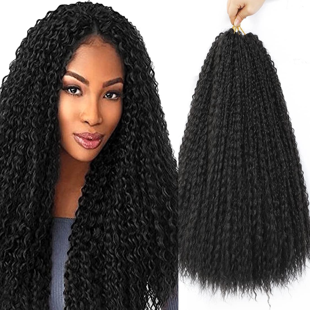 Soft sintético encaracolado trançando extensões de cabelo para mulheres  negras, Faux Locs, Dreadlocks, Red Locs, novo - AliExpress